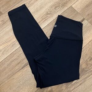 Women’s Lululemon high-rise navy Leggings